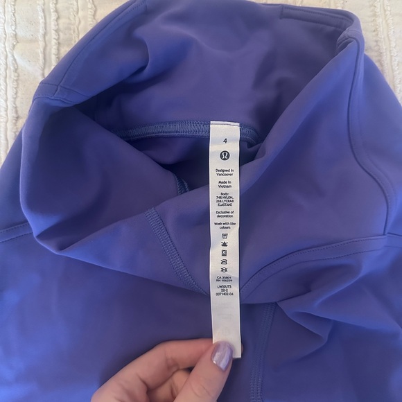 BRAND NEW WITH TAGS LULULEMON INSTILL HIGH RISE TIGHT 25 SIZE 4 - Picture 5 of 8